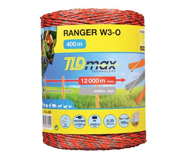 HORIZONT plecionka Ranger W3-O TLD Max 400m super mocna pet supplies