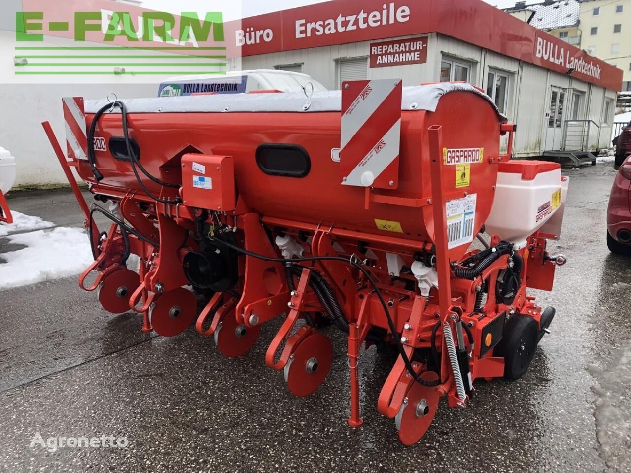 mtr 5 reihen isotronic electric precision seed drill