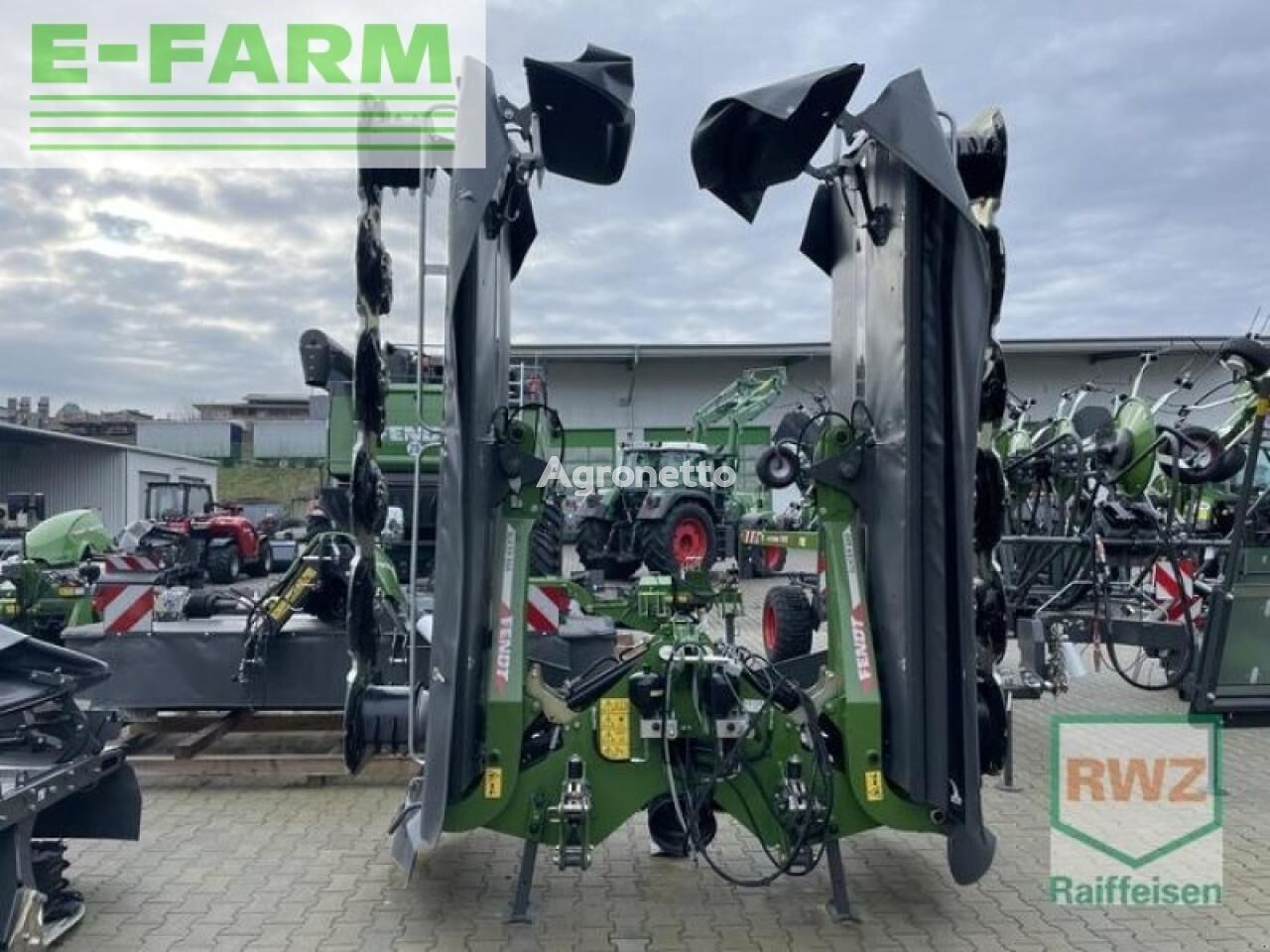 Fendt slicer 860 mähwerk rotary mower