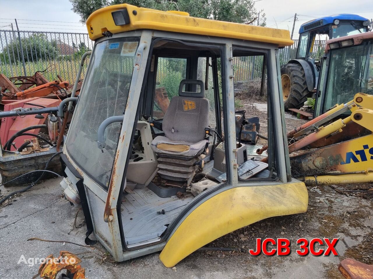 JCB Cabine for wheel tractor for parts