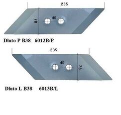 Bugnot części, lemiesz, przedpłużka, pierś, płoza chisel for plough