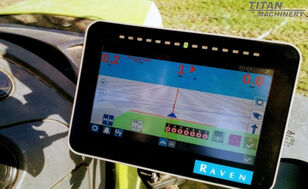 Raven CR7+RS1 navigation system for wheel tractor