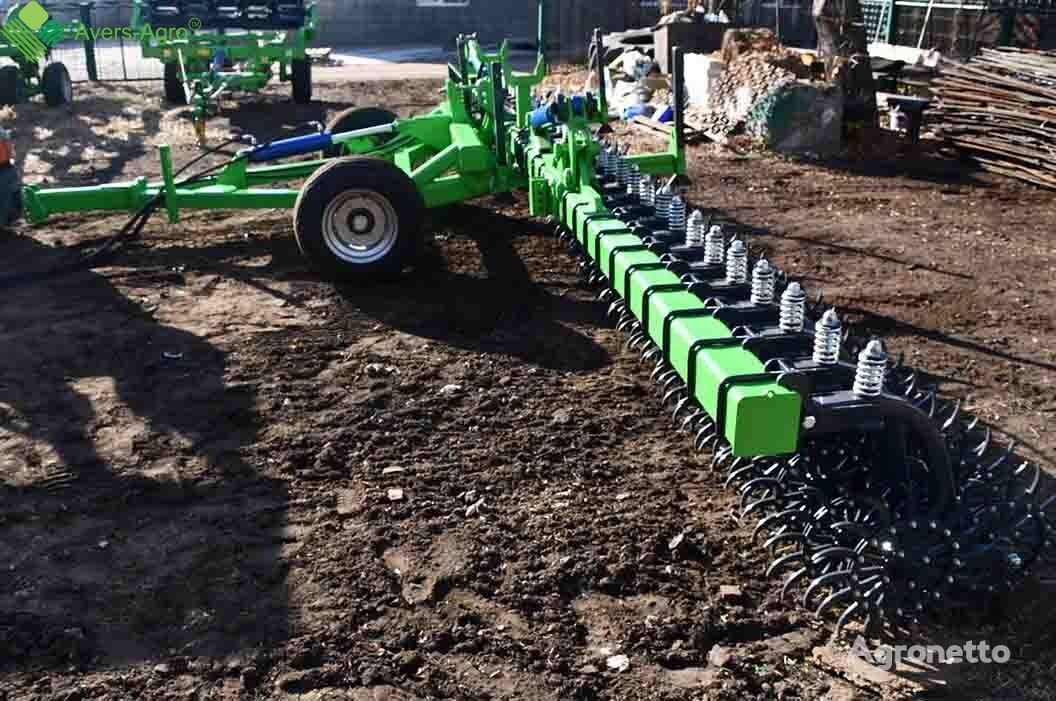 new Green Star 9M trailing with solid tools power harrow