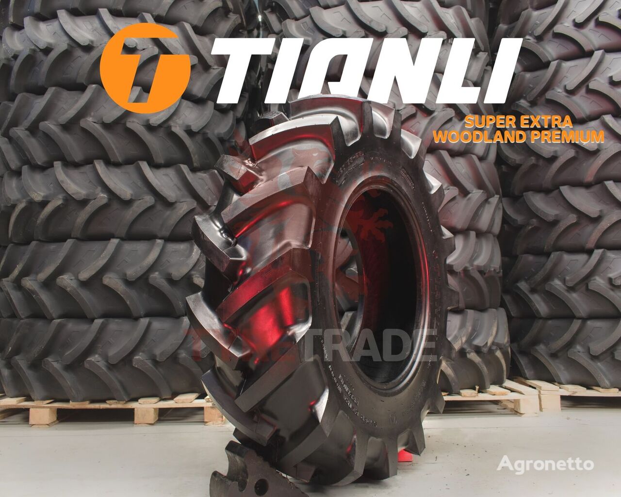 new Tianli 18.4-30 WOODLAND PREMIUM (SEWP) LS-2 16PR TT KEVLAR PROTECTED SI forestry tire