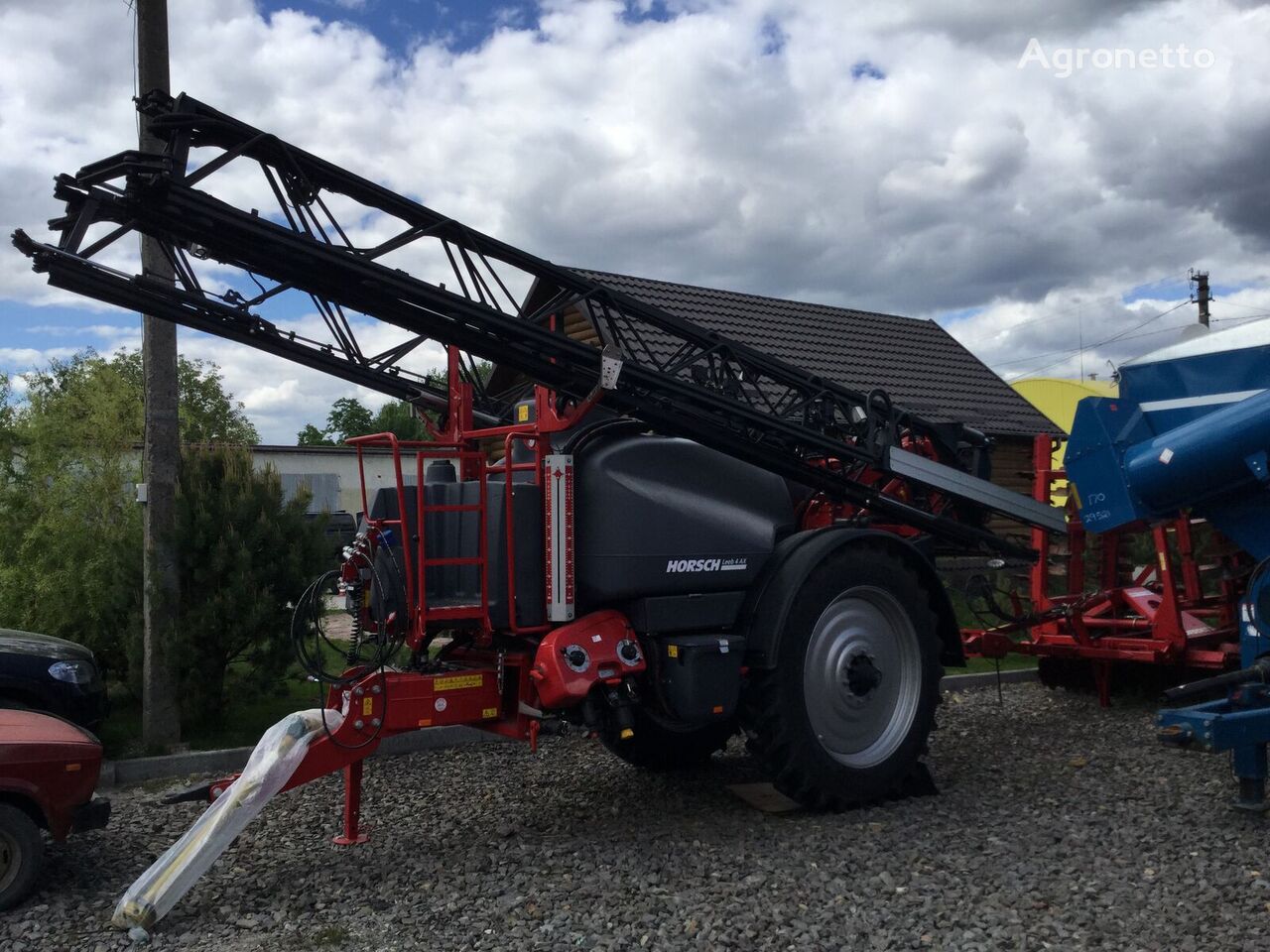 new Horsch Leeb 4 AX trailed sprayer