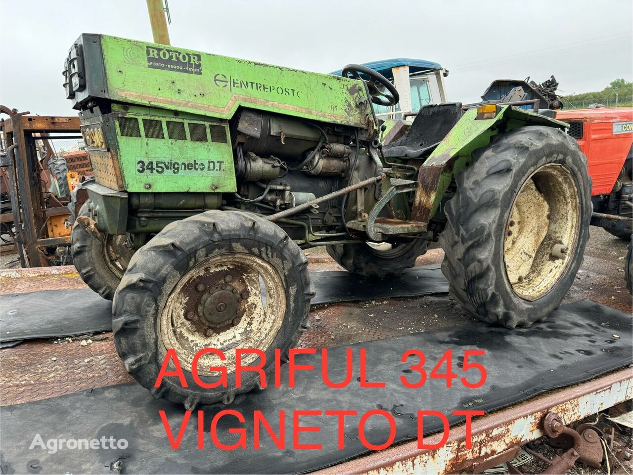 Agrico AGRIFUL 345 VIGNETO DT wheel tractor