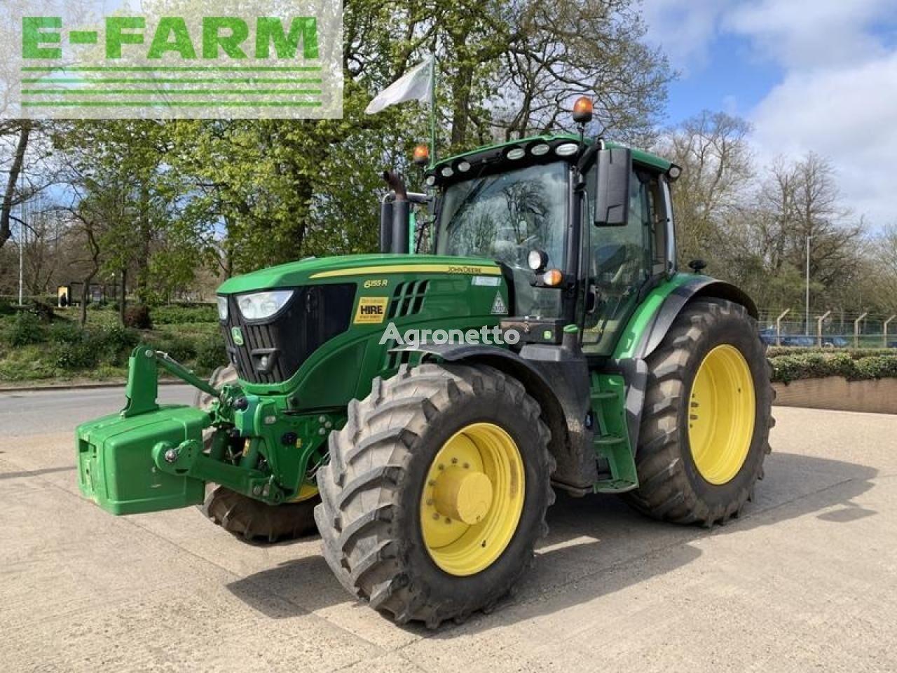 John Deere 6155r wheel tractor