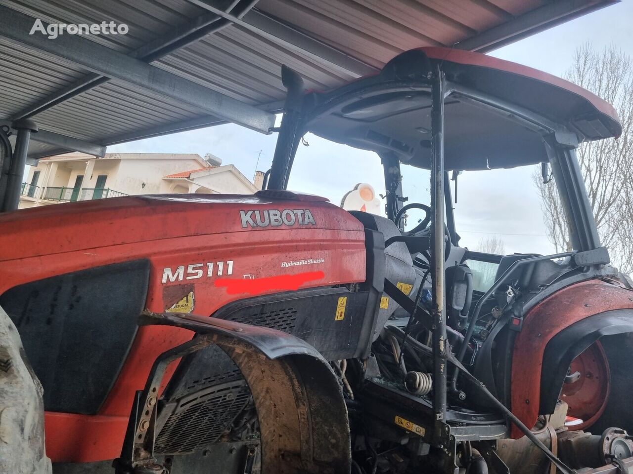 Kubota M5111 wheel tractor for parts