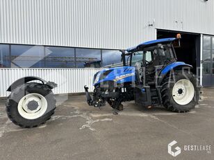 damaged New Holland T6.145 wheel tractor