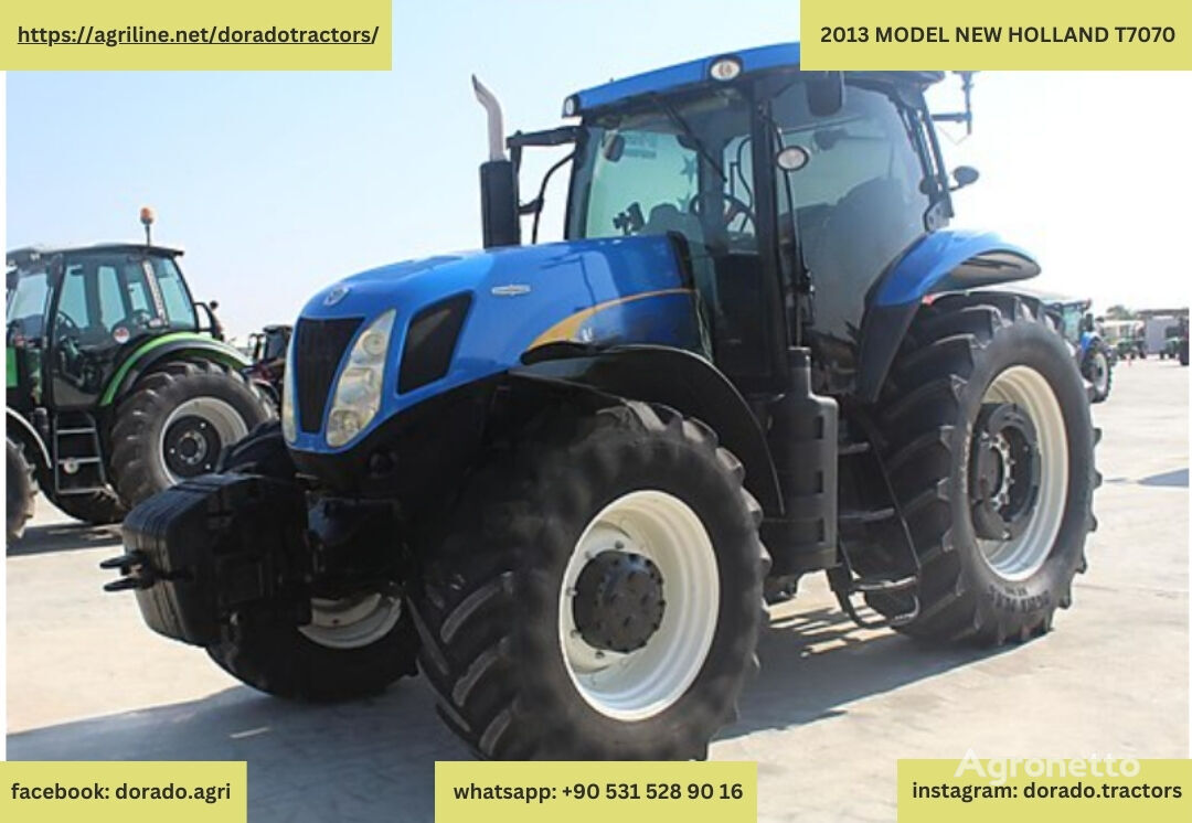 New Holland T7070 wheel tractor