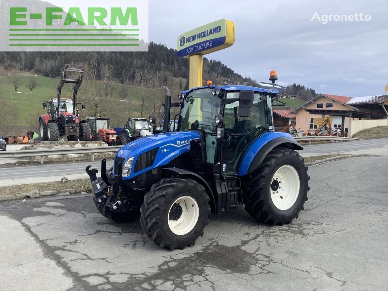 New Holland t 5.115 wheel tractor